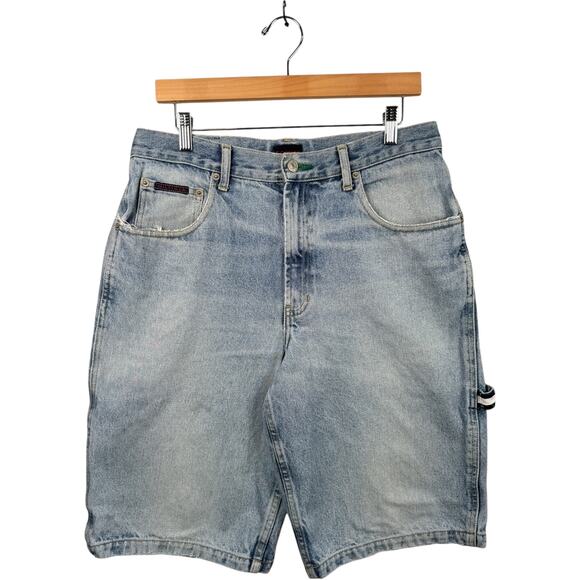 Vintage Tommy Jeans Straight Leg Denim Jean Shorts 32 - Picture 1 of 7